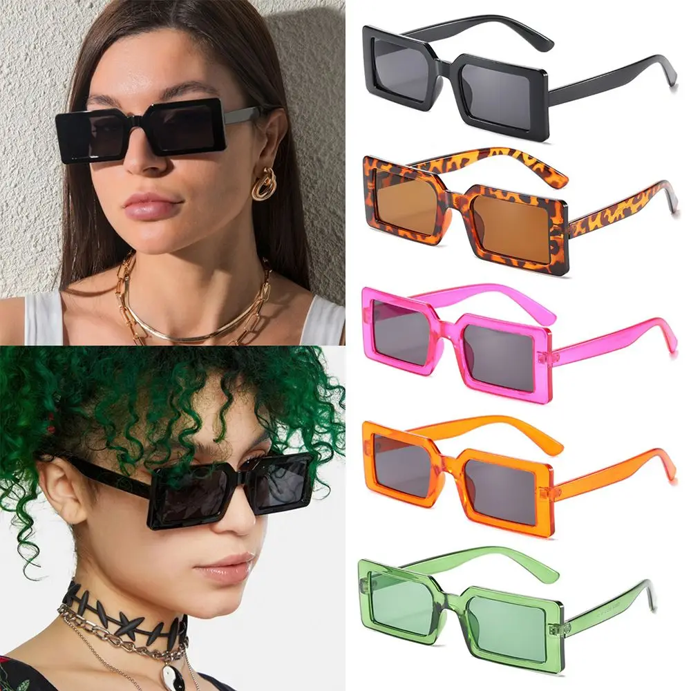 

Driving Fishing UV400 Protection Square Frame Square Sunglasses for Women Sun Glases Eyewear Rectangle Sun Glasses