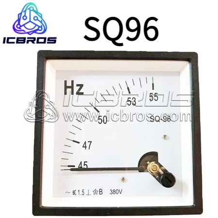 Указной измеритель частоты SQ96, 45-55 Гц, 380 В (art.: 3920d3ad08bad) - 3920d3ad08bad