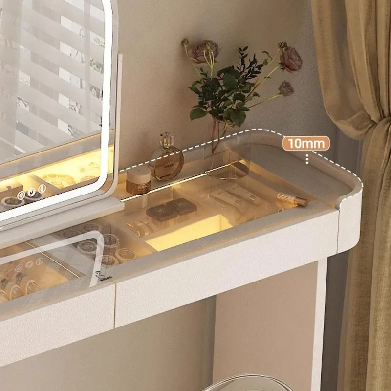 Роскошный столик для ванной элегантный домашний макияжа Многофункциональный