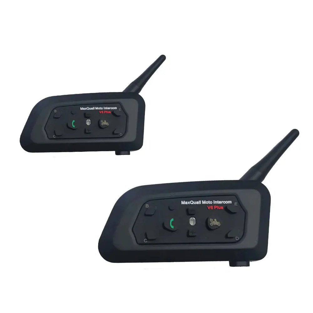 

Домофон на шлеме V6 Plus Шлем Домофон 6 Райдер 1200 м Мотоциклетная Bluetooth-гарнитура Домофон на шлеме