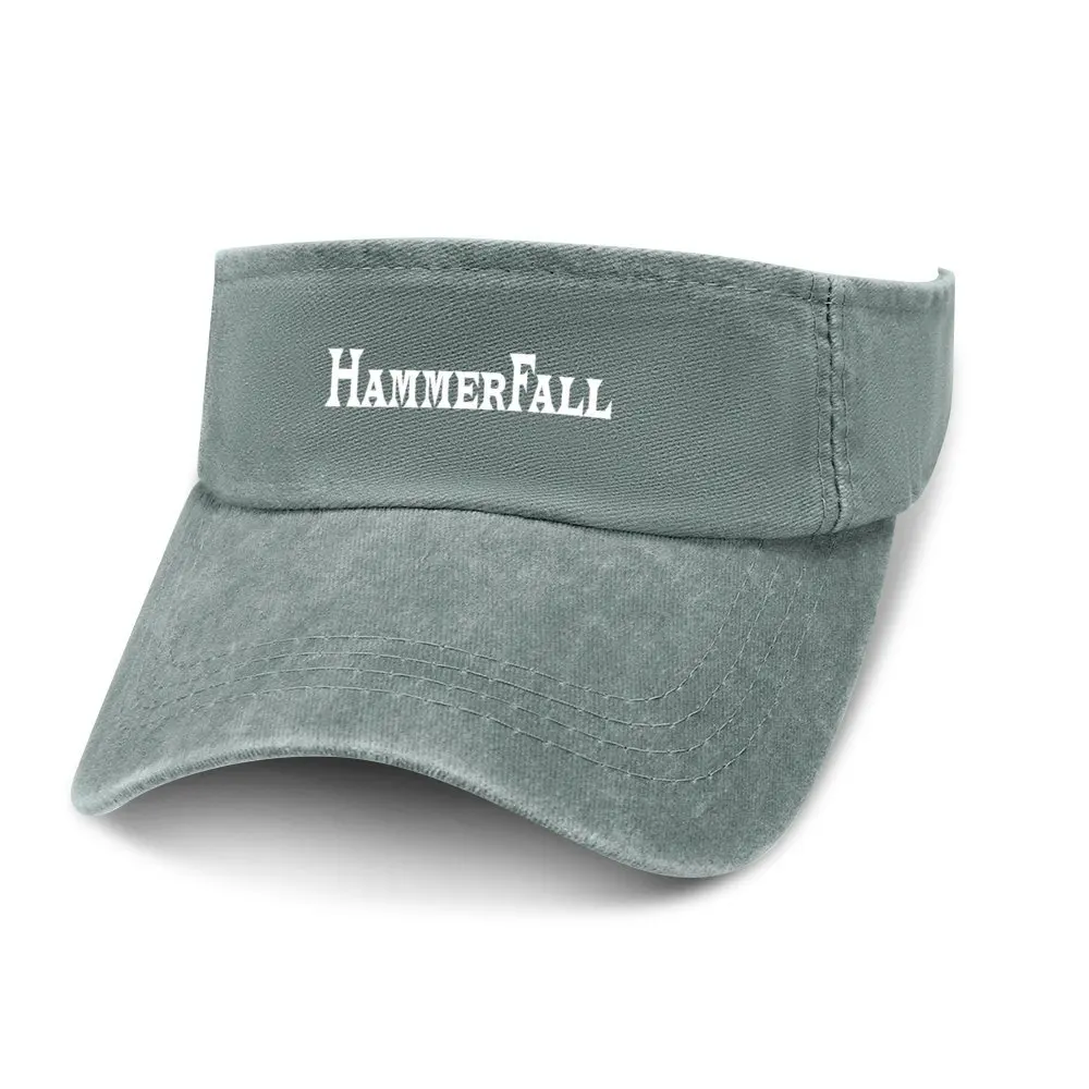 

HammerFall Sun Visor Leaky Top Cowboy Hats Mens Womens Customize DIY Cap Sports Baseball Tennis Golf Caps Empty Open Top Hat