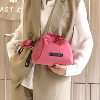 nylon shell shoulder crossbody messenger bags 2022 fashion summer soft fabric small luxury brand designer trend lady handbags pu