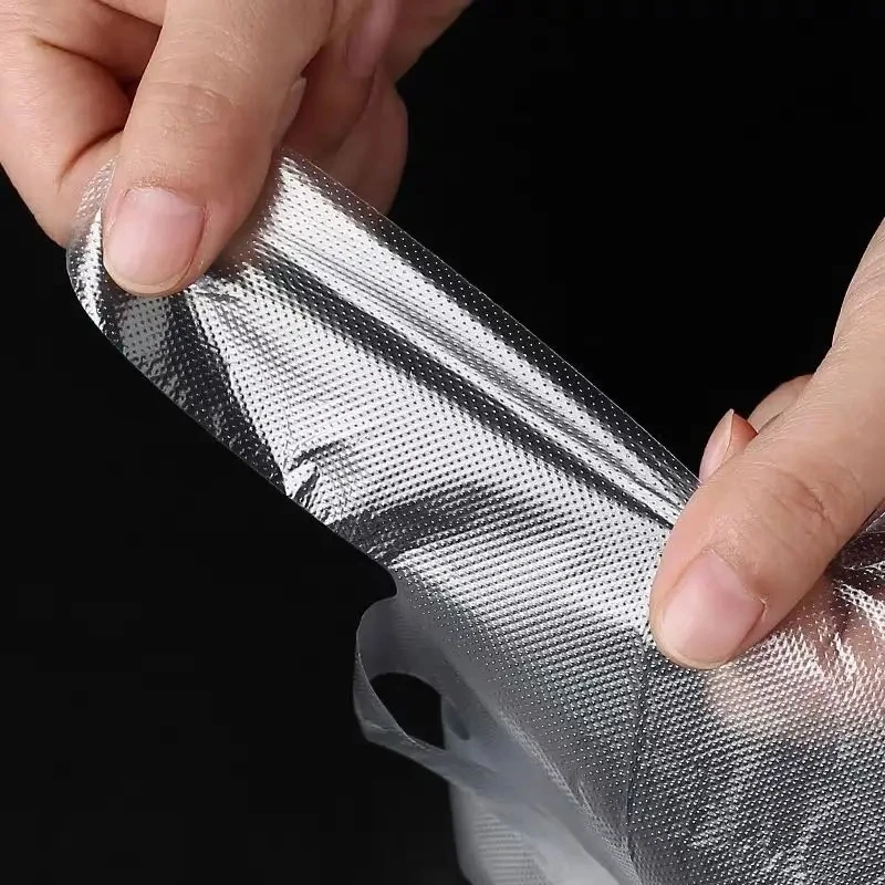 100 шт. прозрачные одноразовые полиэтиленовые перчатки