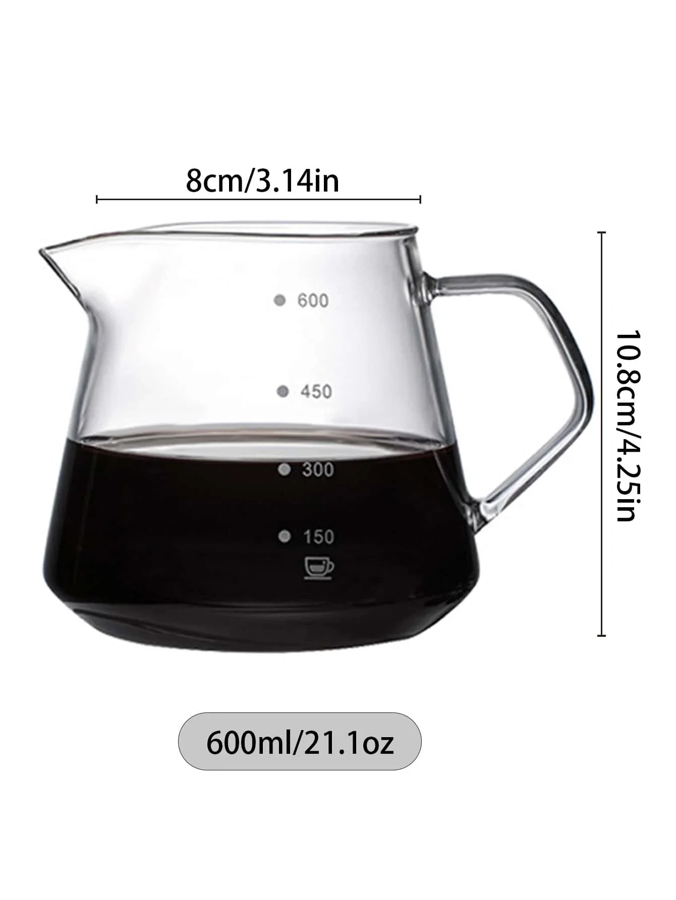 

Кофеварка Punana Pour Over стеклянная 300 мл