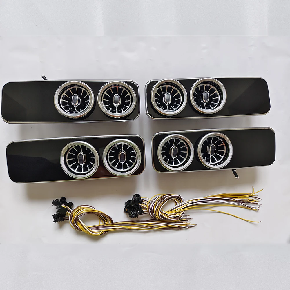 

Внутренняя отделка розетки переменного тока на крыше, светодиодная турбовентиляция для кондиционера для Mercedes Benz V Class Vito Viano Valente W447 V250 2014-2023