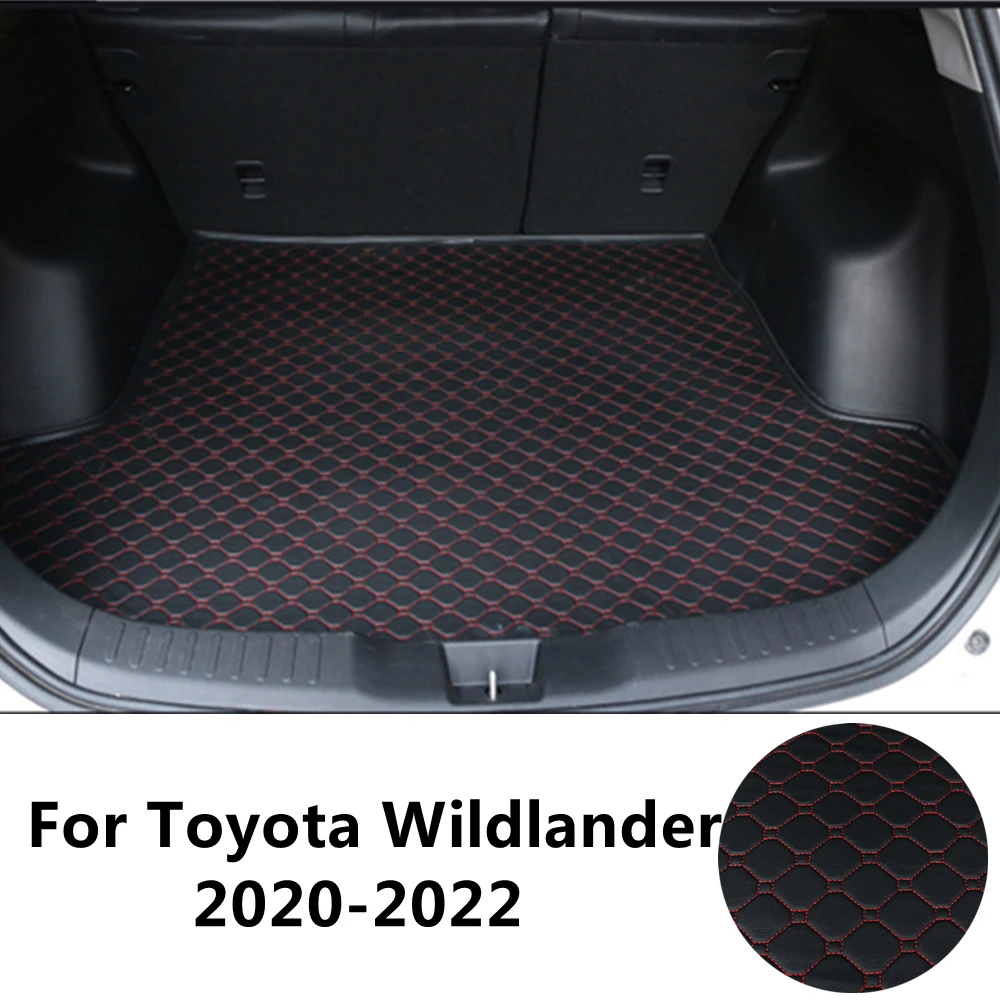 

SJ Custom Waterproof Car Trunk Mat AUTO Tail Boot Tray Liner Cargo Carpet Pad Protector Fit For Toyota Wildlander 2020-2022