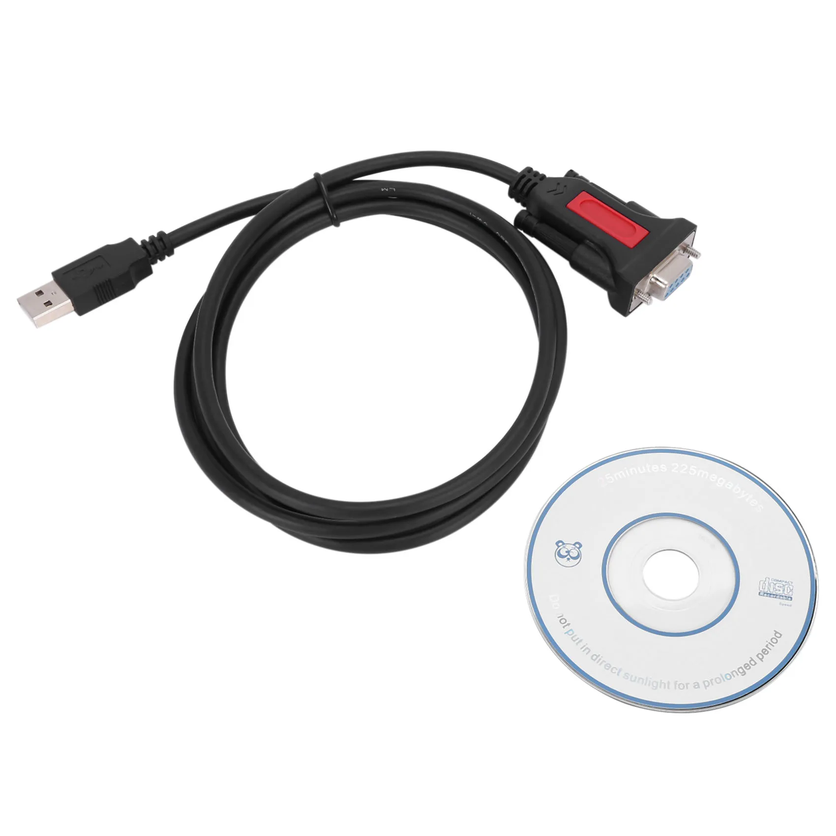

Адаптер Usb в Rs232 с чипсетом Pl2303, Usb 2,0 штекер на Rs232 гнездо, кабель последовательного преобразователя Db9 1,5 м для Windows 10 Mac Os