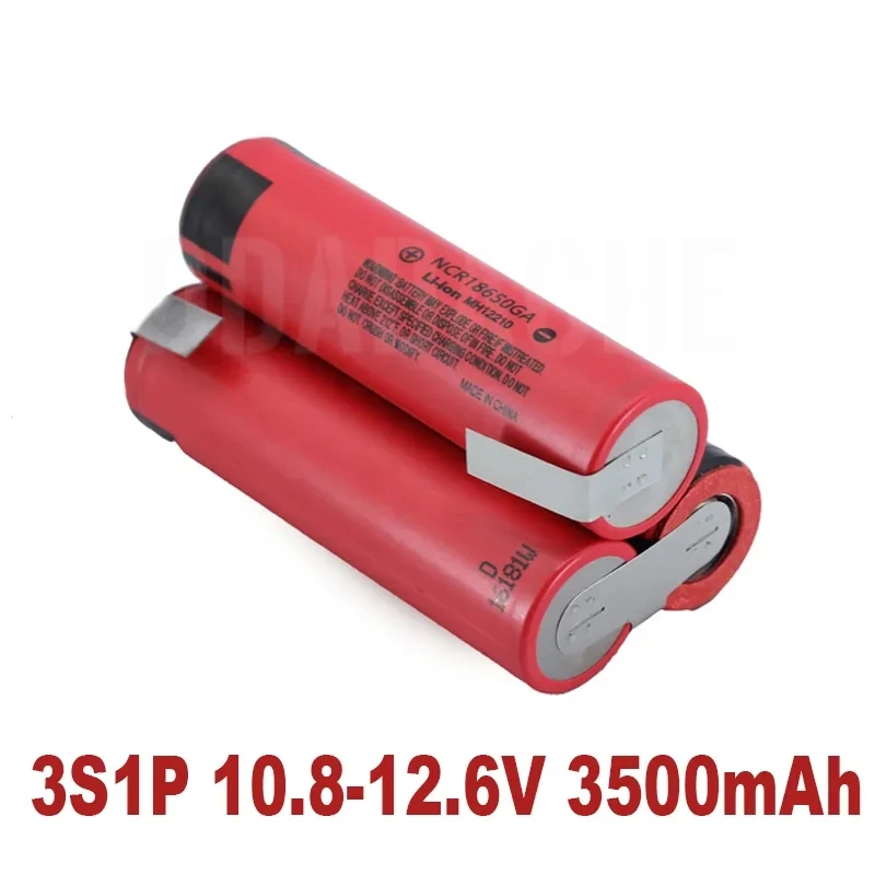 

20A 18650 GA 3500mAh 7000mAh 3S 4S 5S 6S 8S 7.4V 12.6V 14.8V 18V 25.2V 29.6V for screwdriver battery welding battery pack