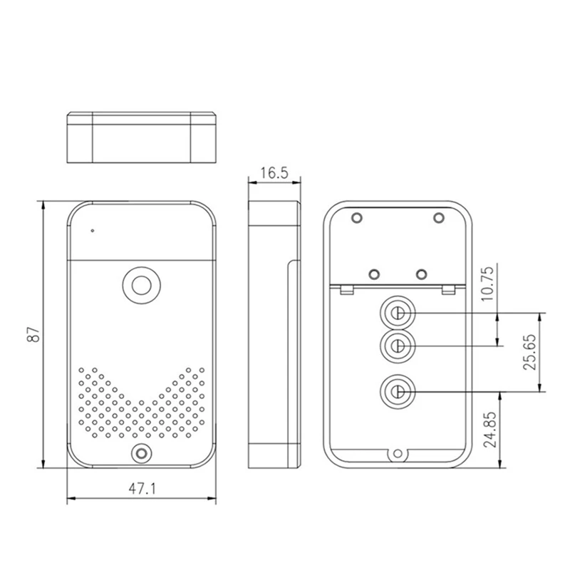 K236-A + R502-A DC6V 4XAAA чехол для батареи с платой управления отпечатками пальцев