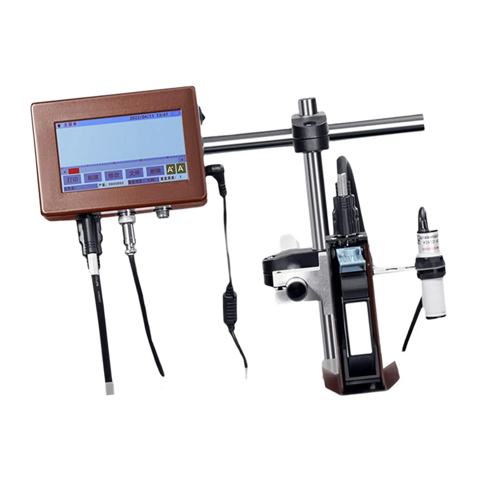 

Термопринтер для струйной печати, высокоскоростное устройство для маркировки, струйная машина для маркировки, дата этикеток, логотип штрих...