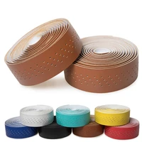 bicycle pu leather handlebar belt bicycle accessories breathable outdoor products road bike tape bike handlebar tape
