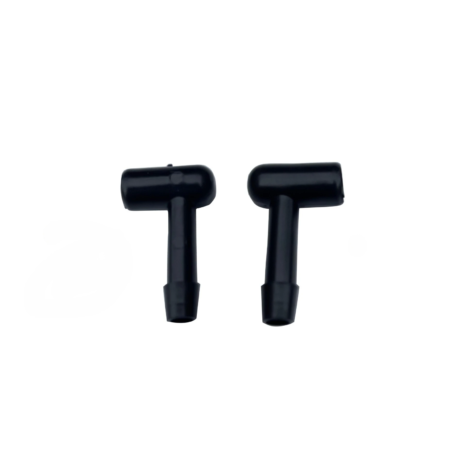 

2 шт./компл., черные автомобильные дворники, форсунка, разъем для шланга для BMW Mini Cooper R56 61607061615, автомобильные аксессуары