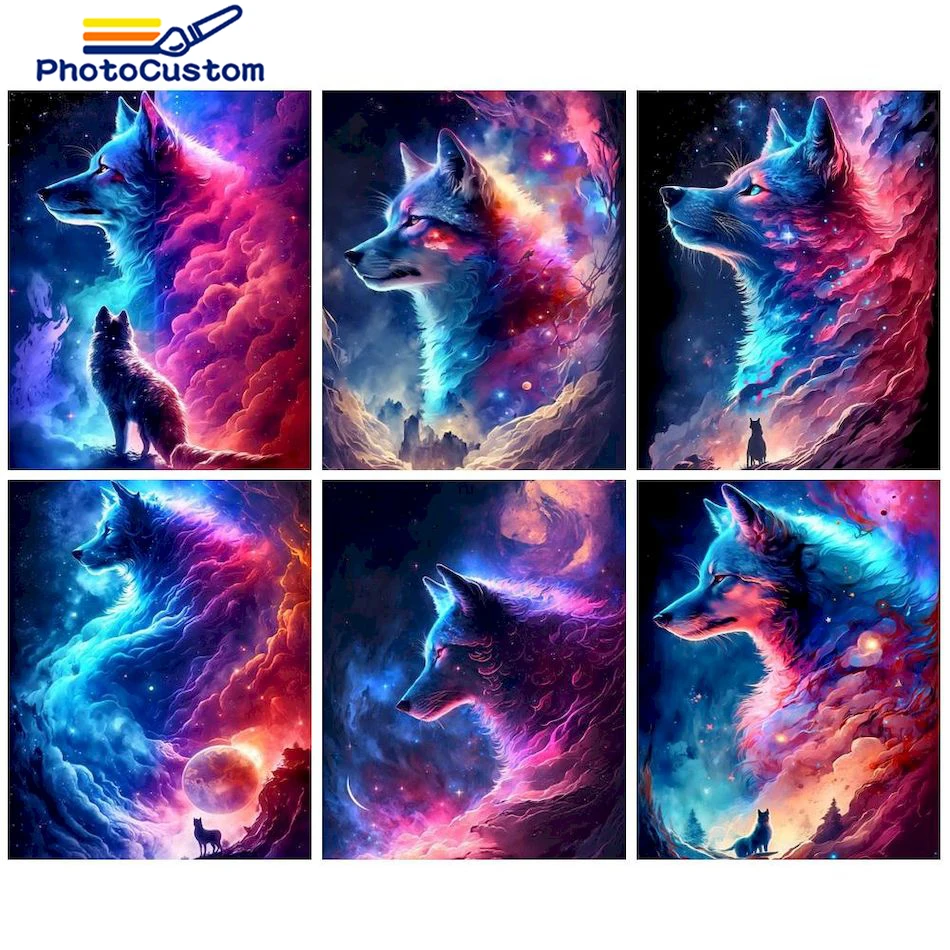 Набор для рисования по номерам на холсте, без рамки