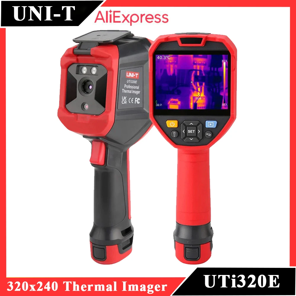 

UNI-T UTi320E Thermal Imager Industrial Infrared Thermal Camera High Resolution 320x240 Pixel Professional Thermographic Camera