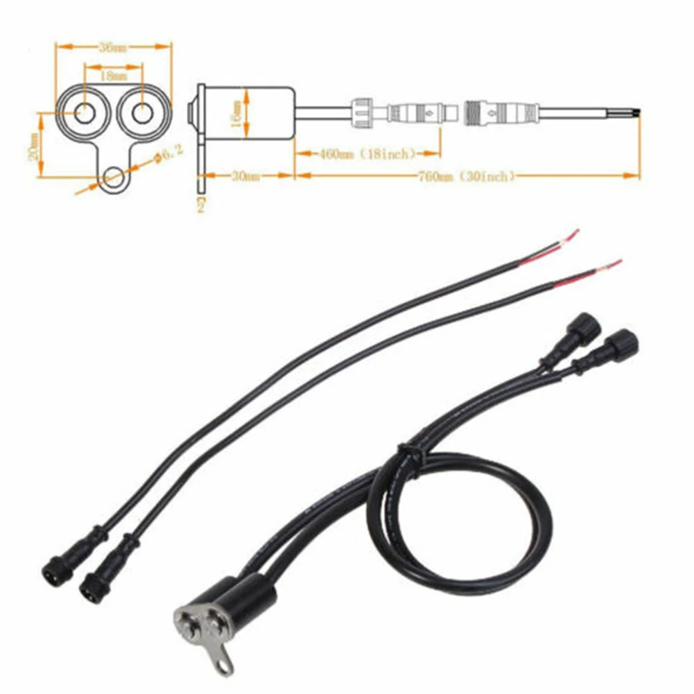 

Dual Buttons Handlebar Switch Universal Waterproof Accessories Adjustable