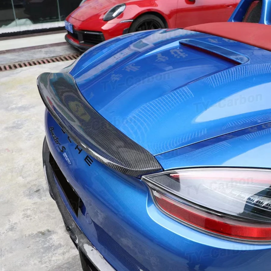 Задний спойлер из настоящего углеродного волокна на крышу багажника крыло