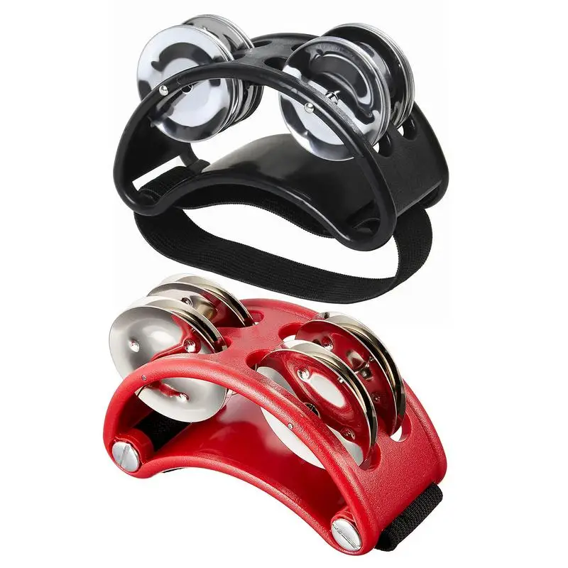 ka perkusyjna stóp tamburyn perkusja z dzwoneczkami ze stali nierdzewnej stopka na imprezę taneczną