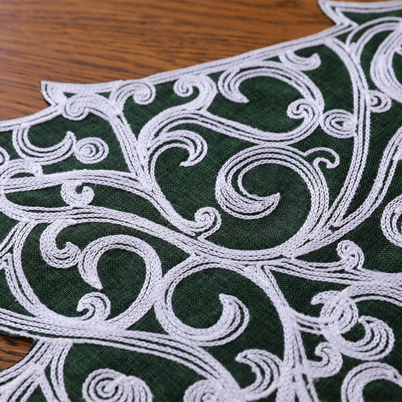 Рождественские льняные салфетки |