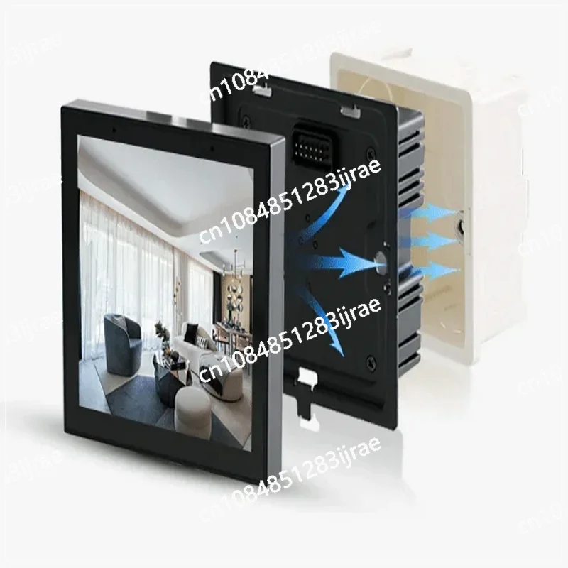 YC-SM06EHome Automation Сенсорный экран Tuya Zigbee 4-дюймовый TFT ЖК-экран для умного дома с POE