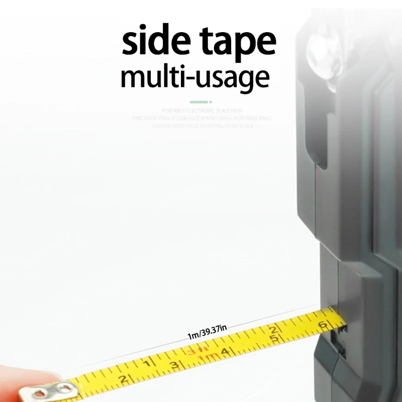 Портативные весы для мини-крана цифровые подвесные домашней рыбалки 165lb/75 кг