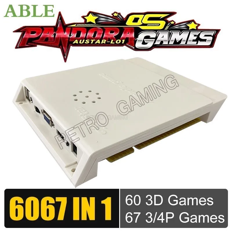 

3D Pandora Сага Jamma 6067 в 1 аркадная игровая доска VGA HDMI выход монетная HD720P для Bartop аркадная машина шкаф