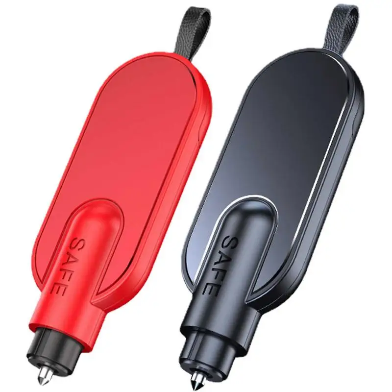 

Автомобильный молоток, резак для ремня безопасности, выключатель стекла, автомобильный выключатель для окна и резак для ремня безопасности, автомобильные аксессуары, красный/черный