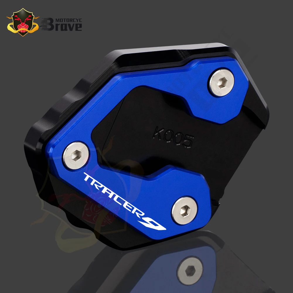 

Motorcycle Foot Side Stand Extension Pad Kickstand Kick Stand Plate For Yamaha TRACER 9 GT TRACER 9GT Tracer9gt 2021 2022