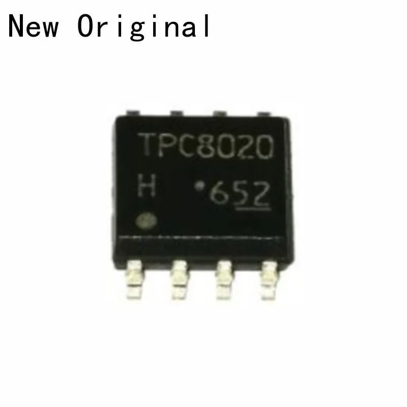 

5pcs TPC8020-H TPC8020H sop8 New and Original Field Effect Transistor Silicon N-Channel MOS Type (Ultra-High-Speed U-MOSIII)