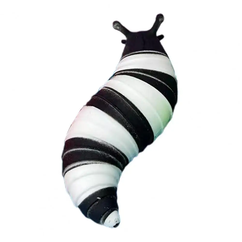 

TPR Rubber Safe Mini Animal Squeeze Toy Slug-Shape Sensory Toy Light Weight Student Prize