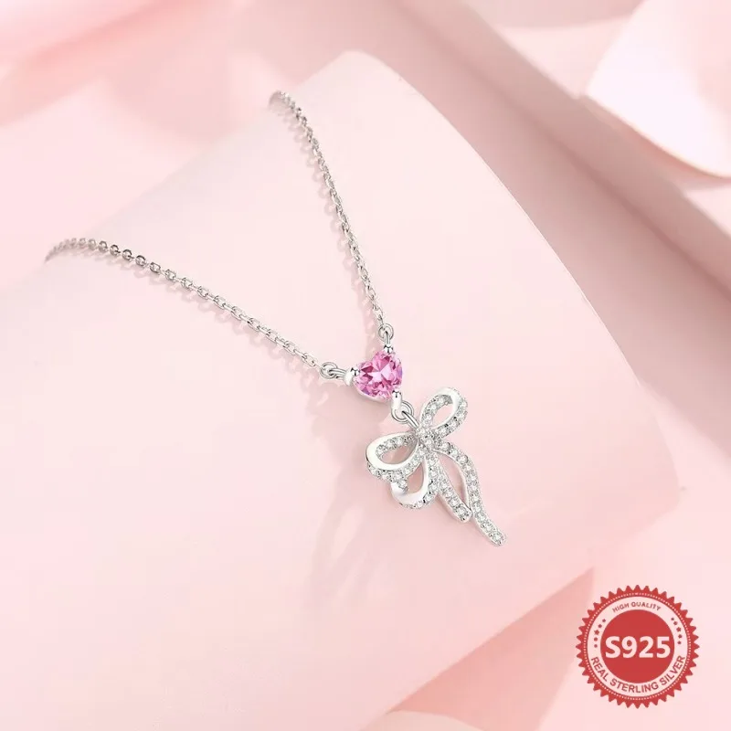 Комплект из колье и серёг серебра 925 пробы