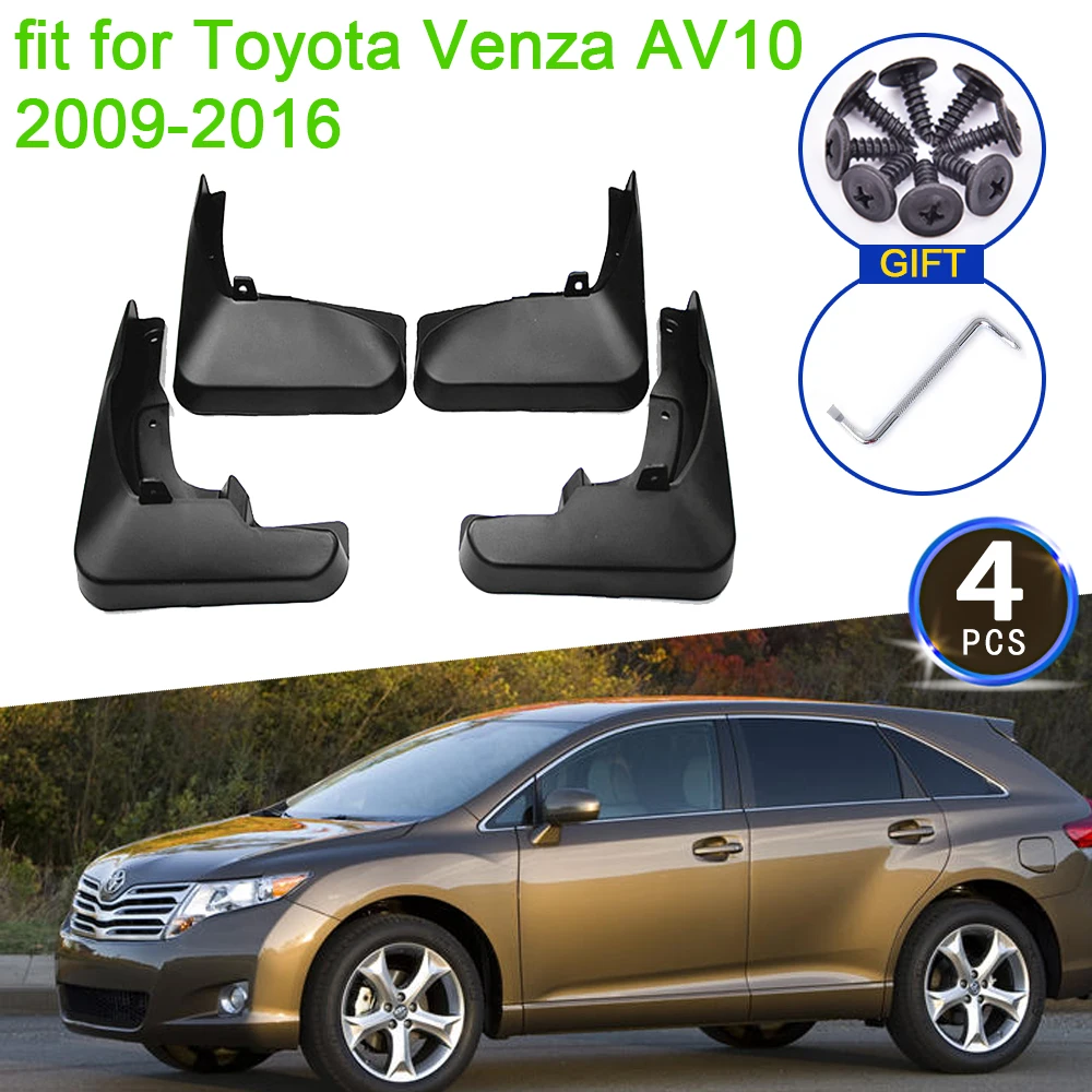 

4x для Toyota Venza AV10 2009 2010 2011 2012 2013 2014 2015 2016 брызговики крыло всплеск сзади автомобиля аксессуары для укладки