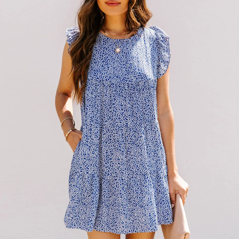 

Bohemian beach comfortable commuter dress dress for women