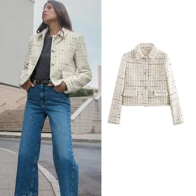 Куртка женская короткая Осенняя теплая на осень