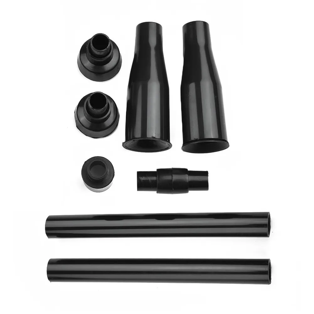 

8pcs Set Black Home Multi-functional Garden Fountain Plastic Nozzle Head For Aquariums, Fish Tanks, Garden Ponds, Pools, Etc