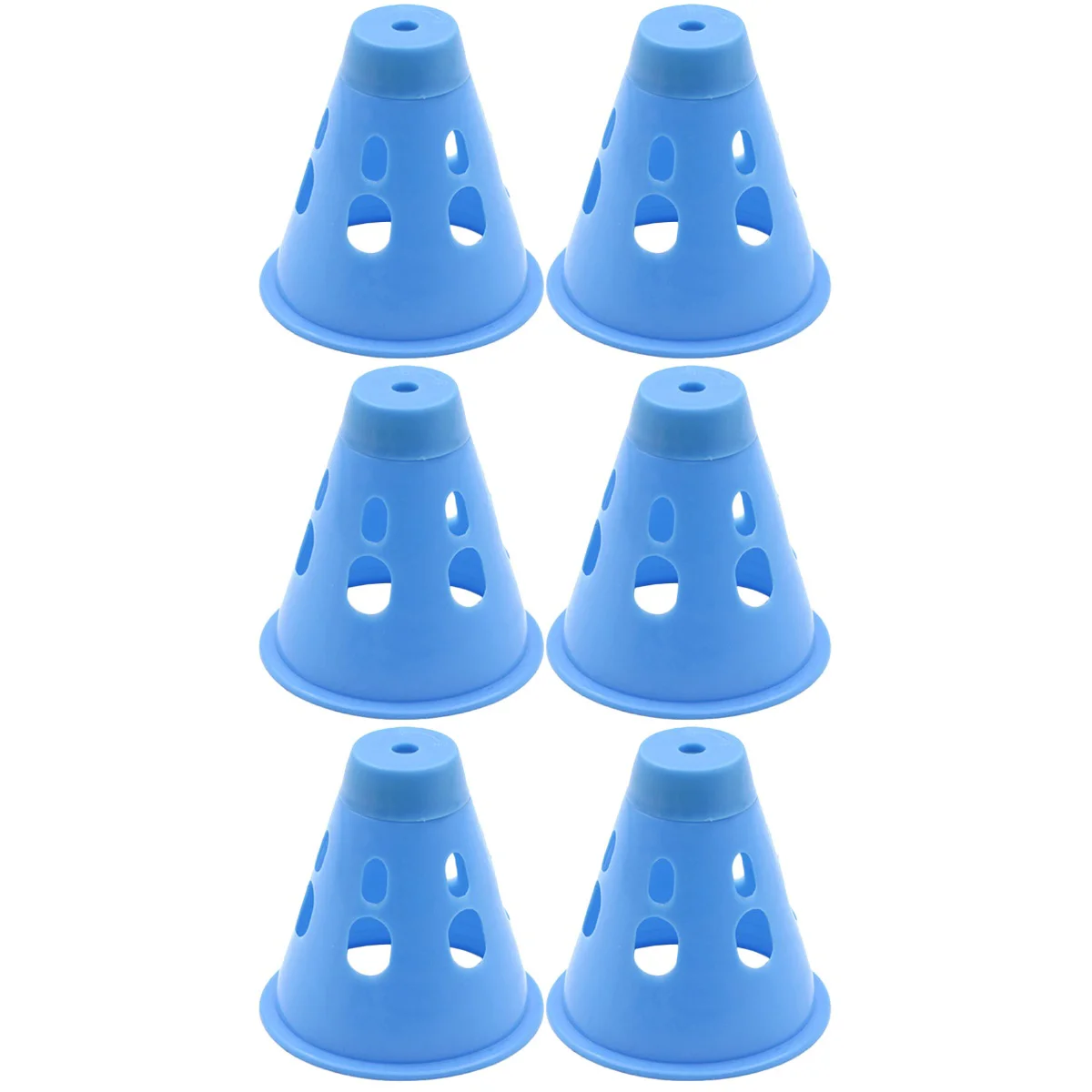 

6 pcs Tent Nail Cover Kids Tent Stake Cover Tent Nail Warning Caps Tent Nail Cover Camping Supplies