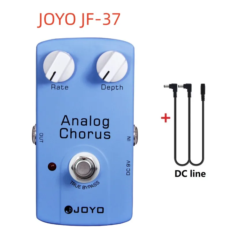 

JOYO JF-37 Analog Chorus Guitar Pedal for Circuit chorus Tone Guitar Pedal Effect with Classic BBD Chip True Bypass Design