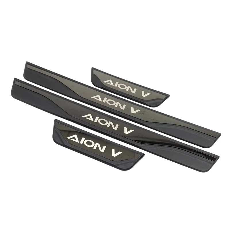 Фото Для GAC AION V 2025: Защитные накладки на пороги, накладки на педали, декоративные накладки, внешние защитные наклейки из пластика для автомобиля №5