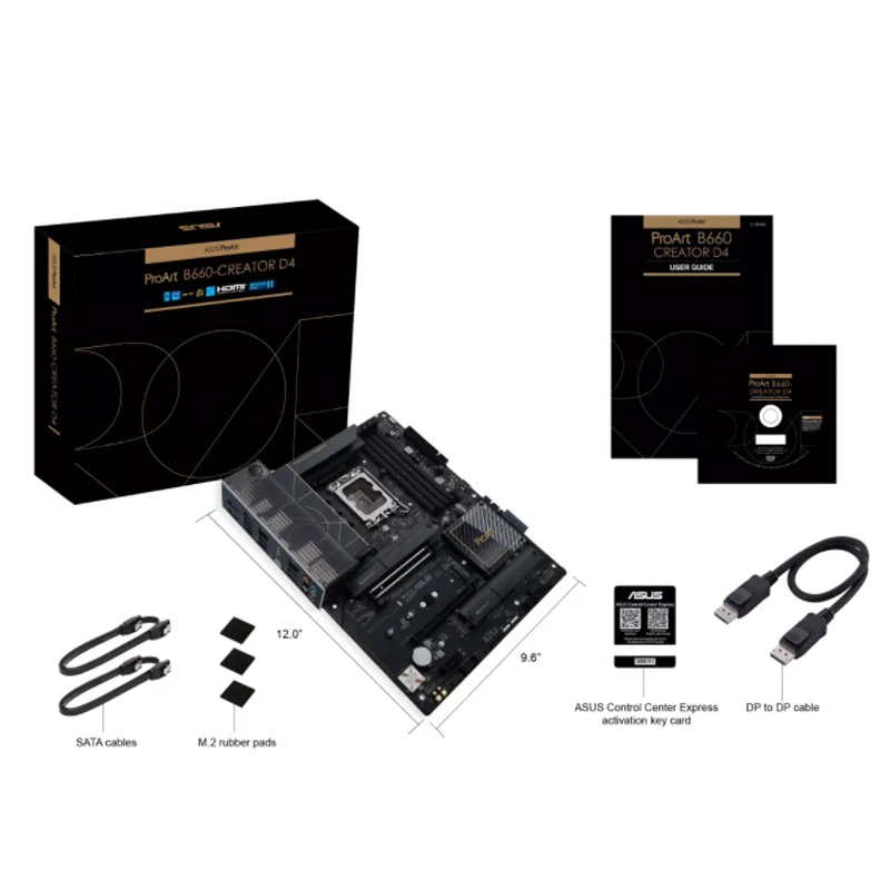 B660 creator d4. Asus proart b660-creator d4.