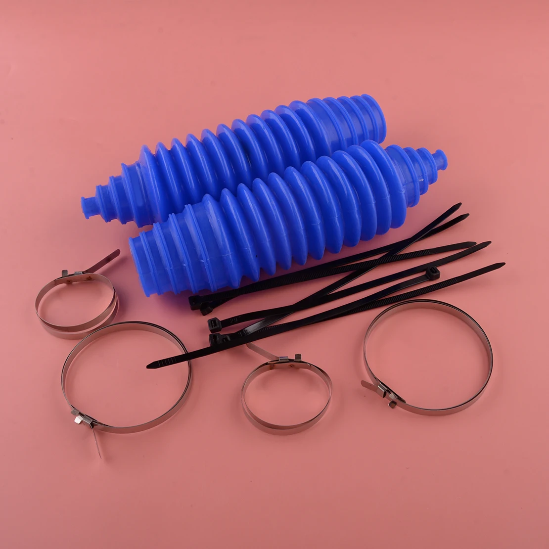 

2 комплекта универсальных синих силиконовых чехлов для руля