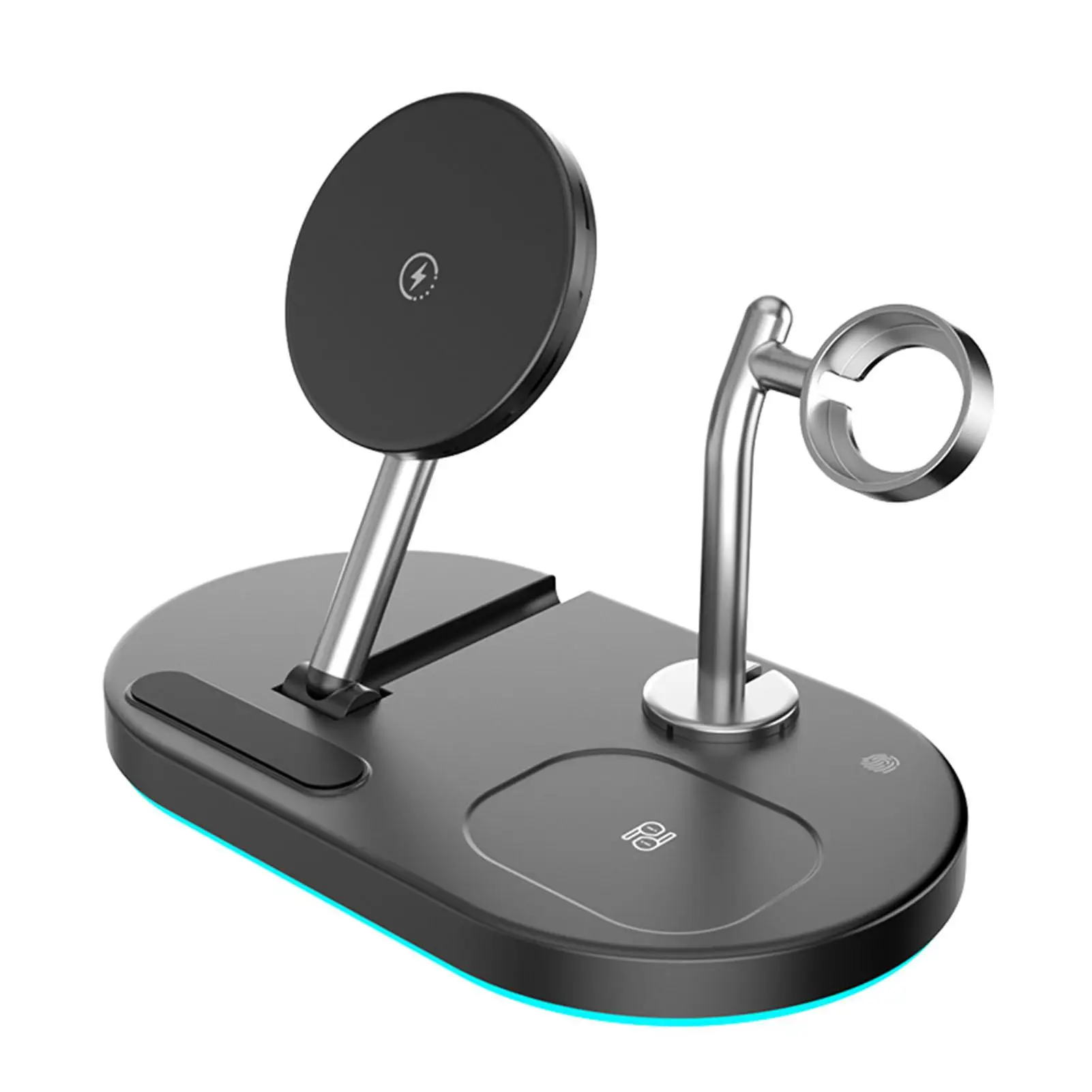 

15W 4 in 1 Magnetic Wireless Charging Fast Charge Charging Base Desktop Stand Magnetic Charging Station