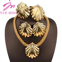 dubai jewelry sets for women european american african women jewelry sets necklace earrings set party holiday wedding jewelry