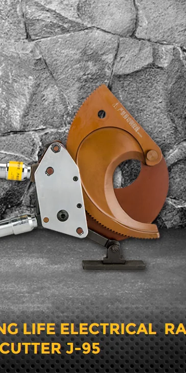 

J95 Best Price High Power Manual Hand Tools Ratchet Cable Cutter for Sale