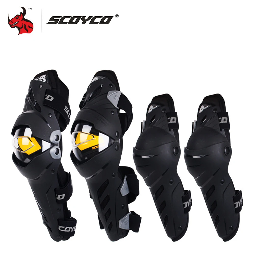 

SCOYCO Motorcycle Elbow And Knee Pads Men's And Women's Motorcycle Riding Equipment Motorcycle Knee Pads CE Certification