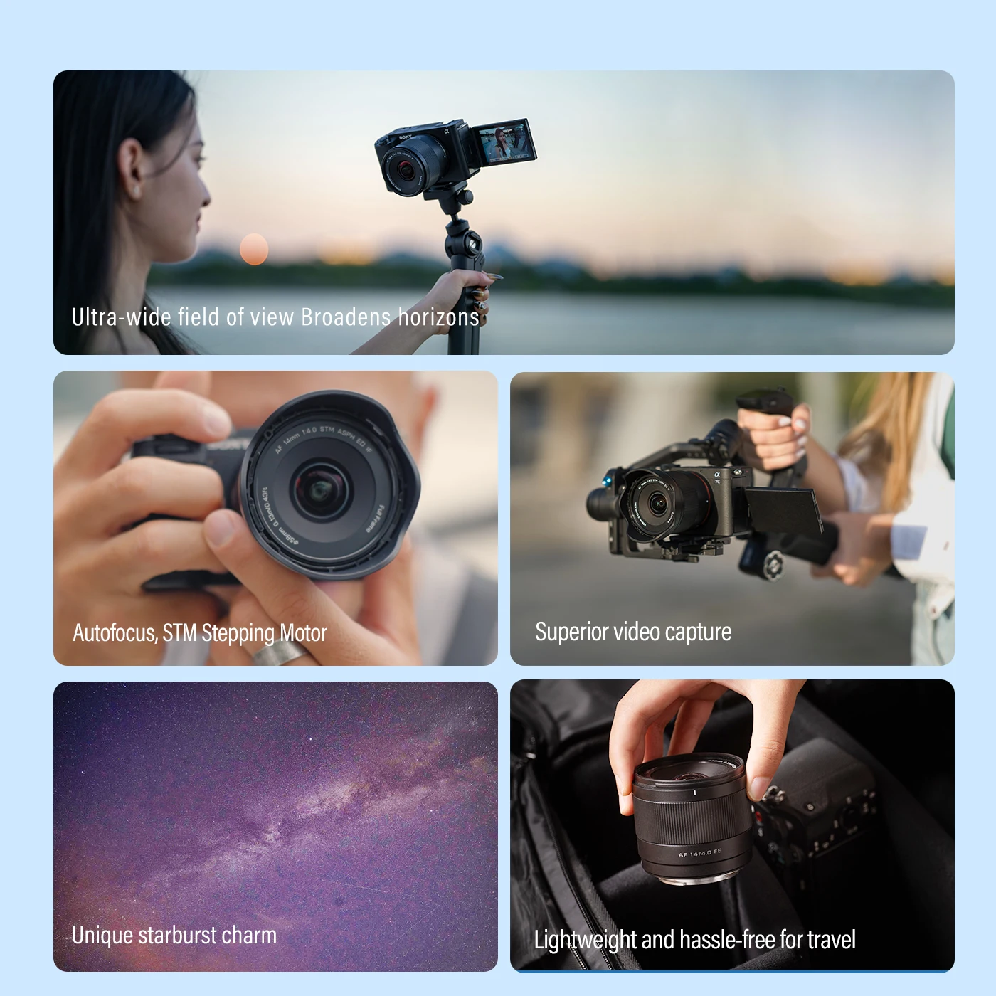 Фото Объектив Viltrox AF14mm F4.0 Air E/Z с автофокусом и большой апертурой для камер Nikon Z Z 6II Z 7II, Sony E A7C A7C II A7M3 №5