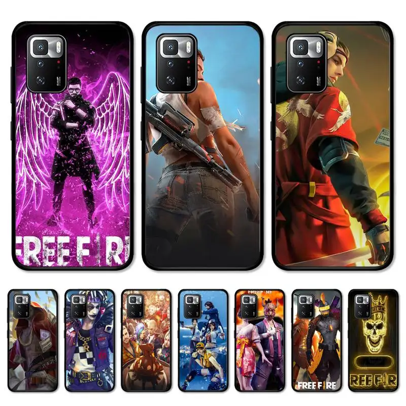 

Game free fire Phone Case for Redmi 5 6 7 8 9 A 5plus K20 4X S2 GO 6 K30 pro