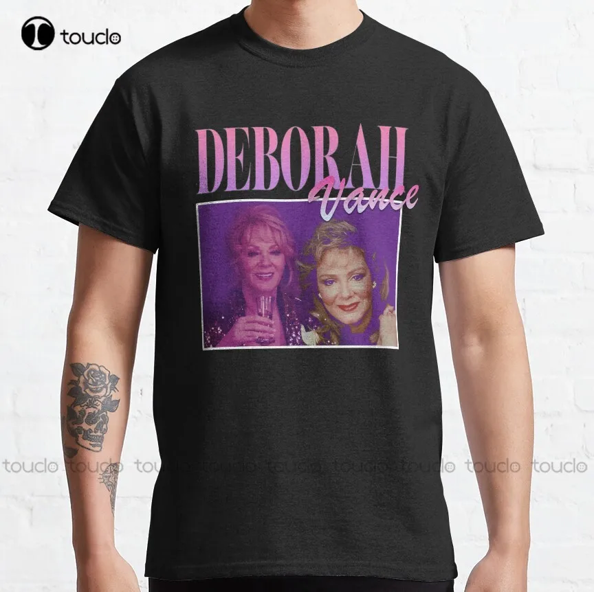 Винтажная Классическая футболка Deborah Vance 90-х, Модные Дизайнерские повседневные футболки, топы, хипстерская одежда, индивидуальный подарок