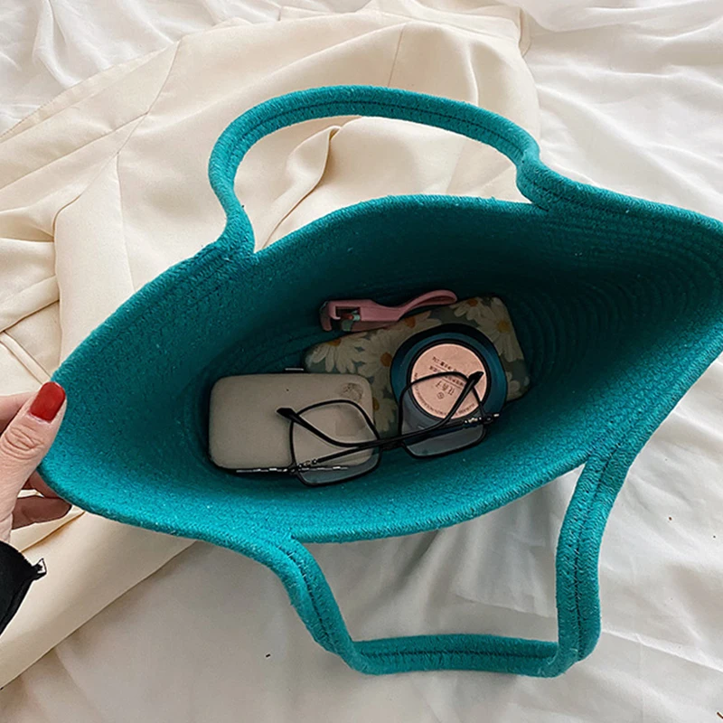 Модная женская сумка для подмышек Большая вместительная корзина на плечо Ретро