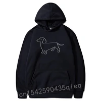 dachshund outline for doxie lovers weiner dog gifts men sweatshirts customized dominant hoodies hoods ostern day hooded
