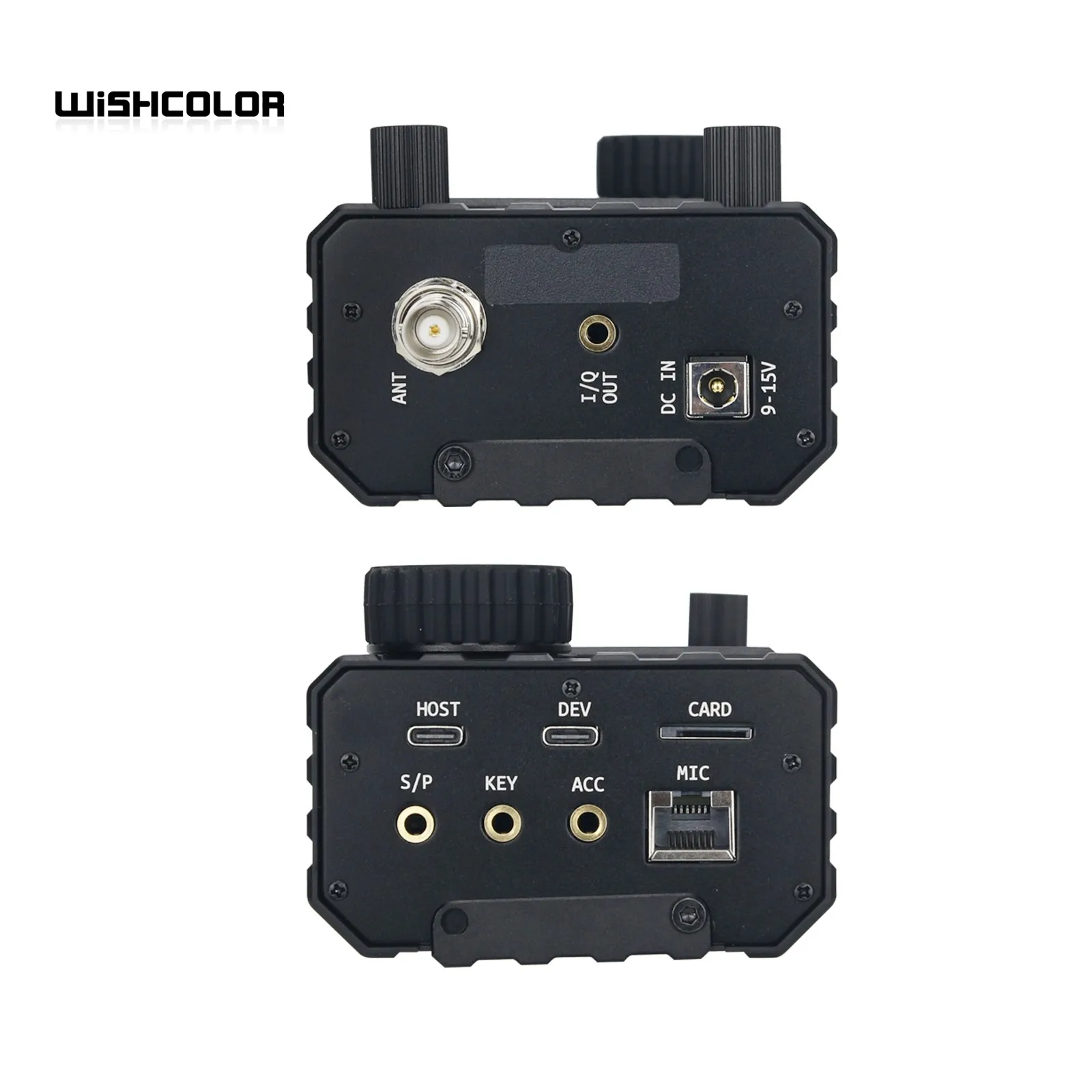 Wishcolor XIEGU X6100 50МГц полудуплексный ультракоротковолновый трансивер с антенным тюнером.