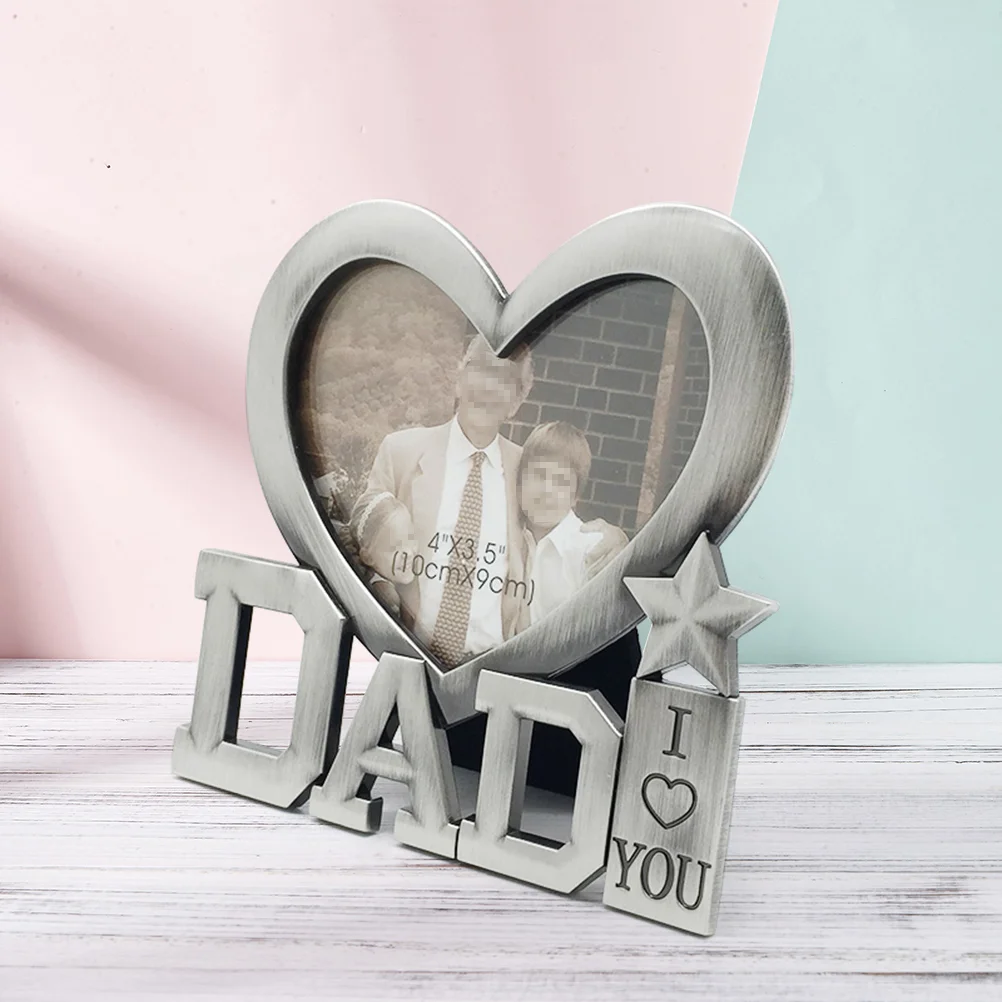 

Декоративная фоторамка с надписью «I Love Dad»